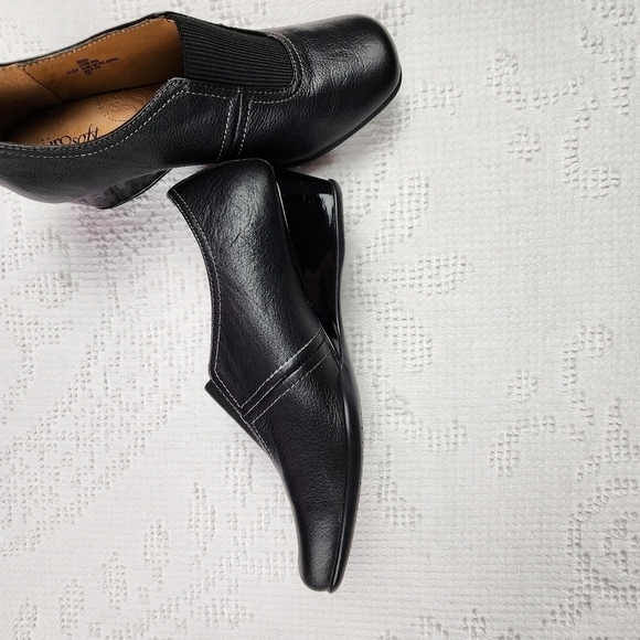 Söfft Eüro Soft Black Wedge Shoes - Picture 4 of 11